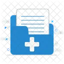 Medical Folder Medicine Health Icon
