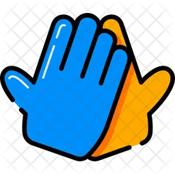 Medical gloves  Icon