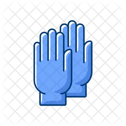 Medical gloves Icon