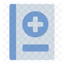 Medical Handbook Guide Healthcare Icon