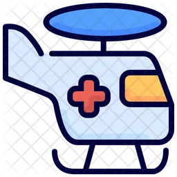 Medical helicopter  Icon