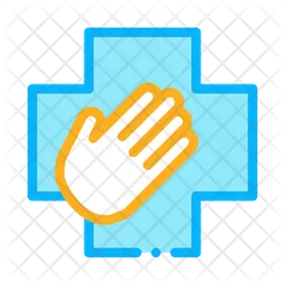Medical Helping Hand  Icon