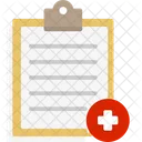 Medical Healthcare Report Icon