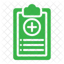 Medical History Medical Checkup Health Report Icon