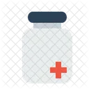 Medical Bottle Plus Icon