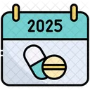 Medical Calendar Time Icon