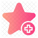 Medical Healthcare Star Icon