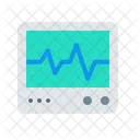Medical Cardiogram Health Icon