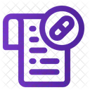 Medical Prescription Pharmacy Icon