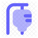 Medical Drip Bottle Icon