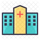 Medical Hospital Building Icon