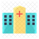 Medical Hospital Building Icon