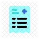 Medical Prescription Bill 아이콘