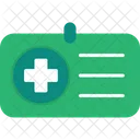 Medical Id Card Health Icon