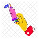 Medical Injection  Icon