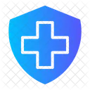 Medical Insurance Protection Security Icon