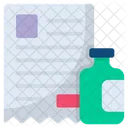 Blood Bottle Healthcare Infusion Icon