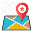 Medical Location Medical Direction Gps Icon