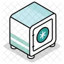Medical Locker Vault Safe Icon