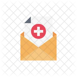 Medical Mail  Icon