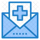 Medical Mail Hospital Report Mail Medical Reoprt Mail Icon