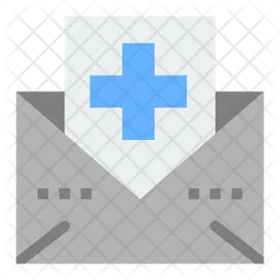 Medical Mail  Icon