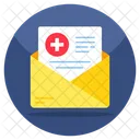 Medical Mail  Icon