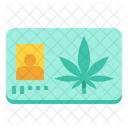 Medical Marijuana Card  Icon