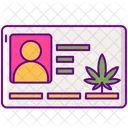 Medical Marijuana Card Icon