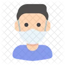 User Male Mask Icon