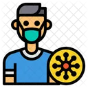 People Coronavirus Mask Icon