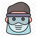 Medical Mask Avatar Healthcare Icon