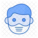 Medical Mask Avatar  Icon