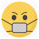 Medical Mask Emoticon  Icon