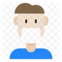 Medical Mask Man Mask Icon