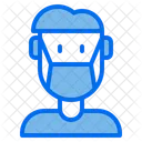 Medical Mask Man Mask Icon
