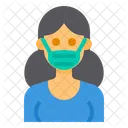 Healthcare Coronavirus Mask Icon