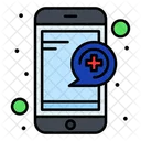 Medical Message Medical Chat Medical Commnunication Icon