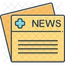 Medical News Publication Message Icon