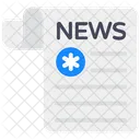 Medical News Healthcare News Newsletter Icon