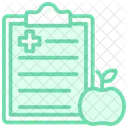 Medical Nutrition Duotone Line Icon Icon