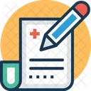 Diagnosis Prescription Medical Icon