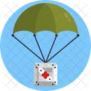 Parachute First Aid Medical Icon