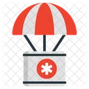 Medical Parachute Parachute Paragliding Icon