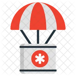 Medical Parachute  Icon