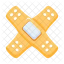 Cross Bandage Medical Aid Medical Patch Icon