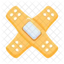 Cross Bandage Medical Aid Medical Patch Icon