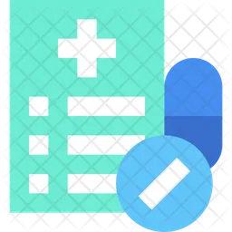 Medical Prescription  Icon