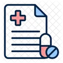 Medical Prescription Medication Icon