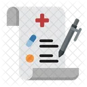 Medical Prescription Medical Report Medical Icon